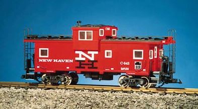 USA Trains R12107 G New Haven Extended Vision Caboose #C-543 (Metal Wheels)