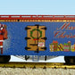 USA Trains R13025 G 2007 Christmas Reefer Car- Plastic Wheels
