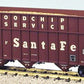 USA Trains R14077 G ATSF Woodchip Car with Real Woodchip Load #81936