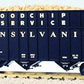 USA Trains 14082 G Pennsylvania Woodchip Car with "Real" Woodchip Load