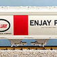 USA Trains R14121 G Enjay 4 Bay Center Flow Hopper with Metal Wheels