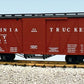 USA Trains R1443 G Virginia and Truckee Outside Braced Box Car