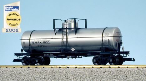 USA Trains R15104 G SHPX 10,000-Gallon Tank Car with Meatal Wheels #1600