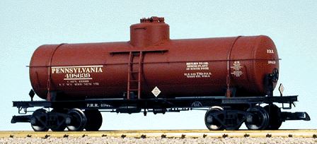 USA Trains 15110 Pennsylvania 10,000-Gallon Tank Car #498640 - Metal Wheels