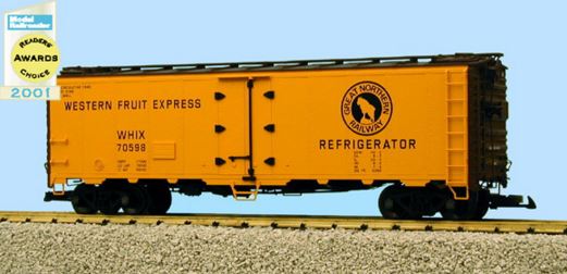 USA Trains 16507 G Great Northern 40' Refrigerator Car #70598