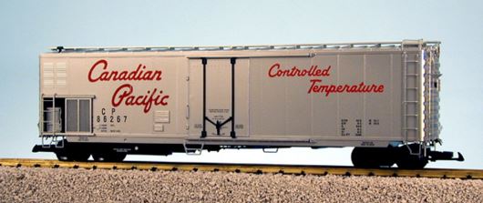 USA Trains 16715 G Canadian Pacific 50' Mechanical Refrigerator Car Silver