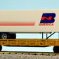 USA Trains 17018 G Burlington Northern Piggyback Flatcar with Trailer