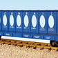 USA Trains 17412 G Conrail Centerbeam Flatcar Blue