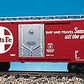 USA Trains 19048A G Atchison, Topeka & Santa Fe Steel Boxcar #260356