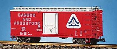 USA Trains 19065 G Bangor & Aroostook American Series Steel Box Car #4576