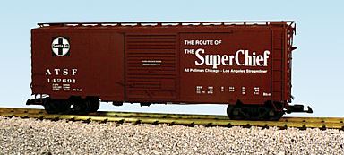 USA Trains 19230C G Atchison, Topeka & Santa Fe 40' Steel Boxcar