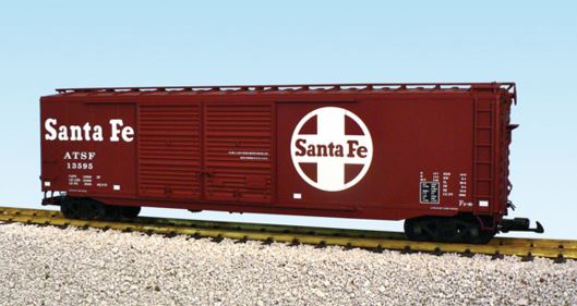 USA Trains 19326B G Atchison, Topeka & Santa Fe 50' Steel Boxcar