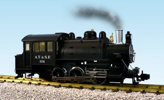 USA Trains R20052 G ATSF Dockside 0-6-0 Steam Locomotive with Sound #101
