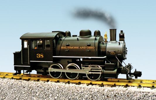 USA Trains R20058 G B&O Dockside 0-6-0T Steam Locomotive with Sound #38