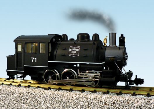 USA Trains R20063 G Bethlehem Steel Dockside 0-6-0T Steam Locomotive w/Sound #71