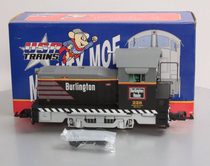 USA Trains 22051 G Burlington Route 20-Ton Diesel Locomotive
