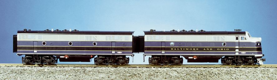 USA Trains 22251 G Baltimore & Ohio F-3 AB Diesel Locomotive Set