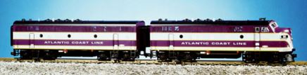 USA Trains 22253 G Atlantic Coast Line F-3 AB Diesel Locomotive Set