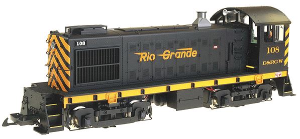 USA Trains RR22550 G DRGW ALCO S4 Switcher Diesel Locomotive #108