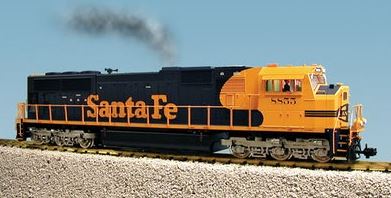USA Trains 22601 G Santa Fe EMD SD70 Mac Powered Diesel Locomotive