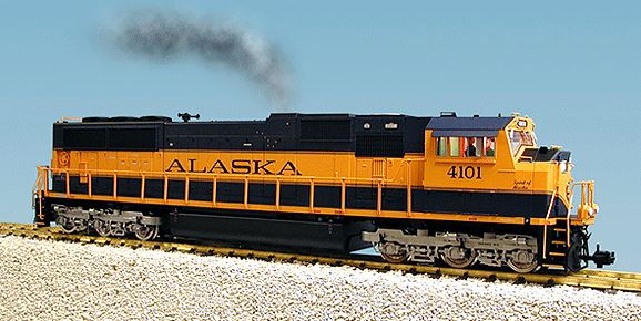 USA Trains 22609 G Alaska Railroad EMD SD70 Mac Powered USA Trains 22609 G Alaska Railroad EMD SD70 Mac Powered