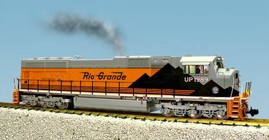 USA Trains R22619 G Gauge Denver and Rio Grande Western SD70 MAC Diesel Engine