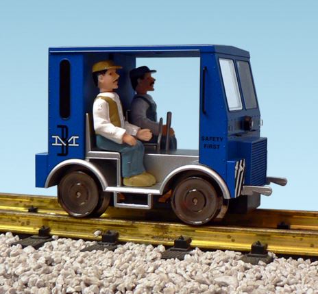 USA Trains 22660 G Boston & Maine Speeder Track Inspection Car Blue