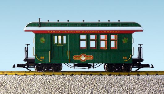 USA Trains 30206 G Christmas Combine Passenger Car