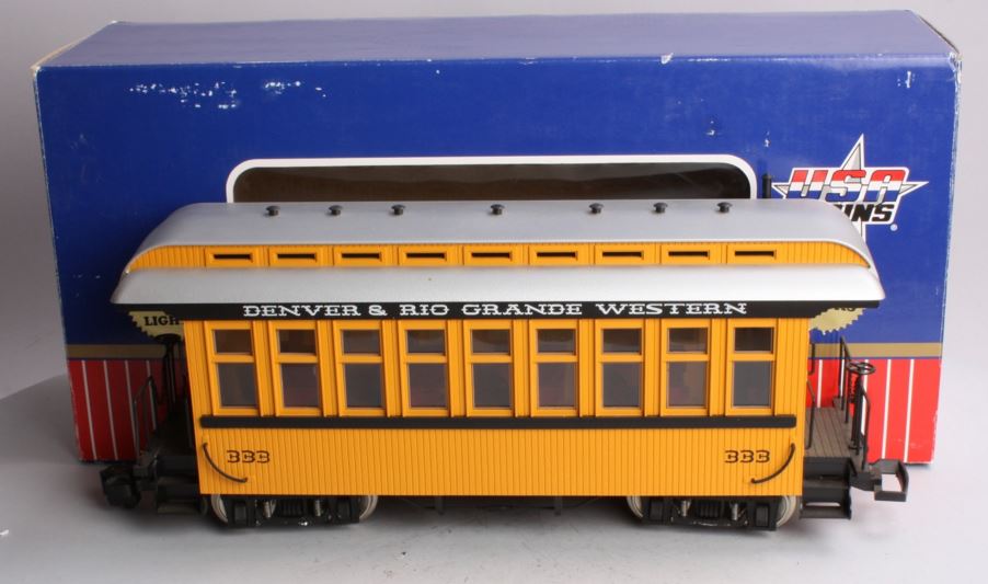 USA Trains 30301 G Denver & Rio Grande Western Overton Passenger Car #333