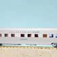 USA Trains R31010 G California Zephyr Aluminum Passenger Car