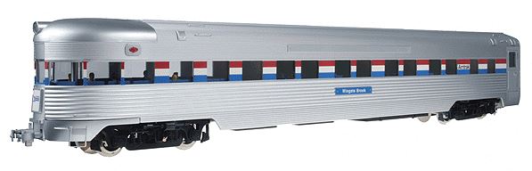 USA Trains 31070 G Amtrak Phase III Aluminum Observation Car