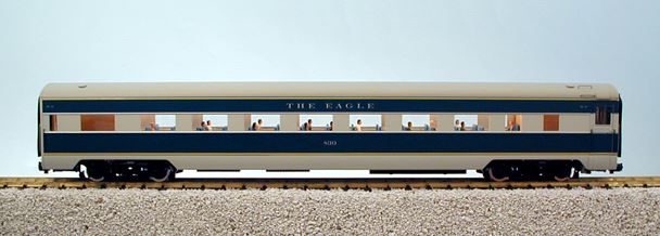 USA Trains 31171 G Missouri Pacific "The Eagle" Corrugated Aluminum Coach #830