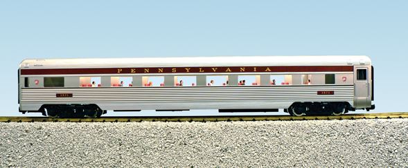 USA Trains 312209 G Pennsylvania "Congressional" Extruded Aluminium Coach Car #4