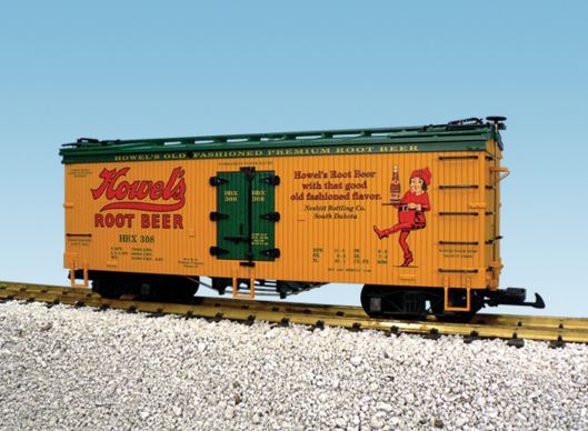USA Trains R16346 G Howel's Root Beer Wood Ice Reefer