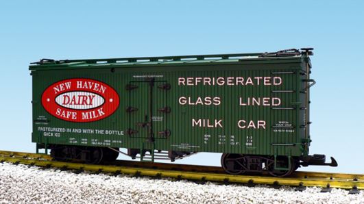 USA Trains 16353 G New Haven Dairy Wood Ice Reefer Car