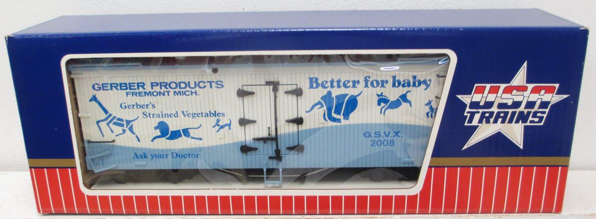 USA Trains 1655 G Gerber Baby Boy Reefer Car