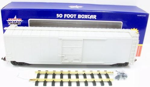 USA Trains R19300X G Undecorated Boxcar (Metal Wheels)