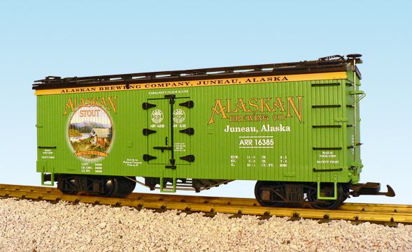 USA Trains R16385 G Alaskan Brewing Co. Wood Ice Reefer