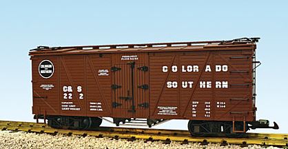 USA Trains 15011 G Colorado & Southern Outside Braced Wood Reefer