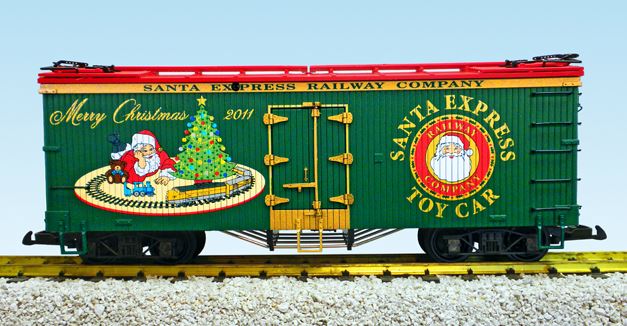 USA Trains 13029 G 2011 Christmas Reefer