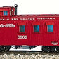 USA Trains R12001 G Scale Denver & Rio Grande Western Woodsided Caboose #0505