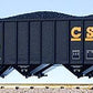 USA Trains R14011 G CSX 3-Bay Coal Hopper #295341