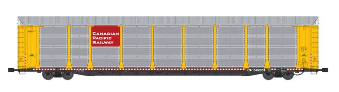 USA Trains R17181 G Canadian Pacific Bi-Level Enclosed Auto Carrier #542651
