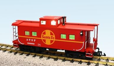 USA Trains R12169 G ATSF Ultimate Series Center-Cupola Steel Caboose