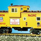 USA Trains R12103 G Union Pacific Extended Vision Caboose #25733 - Metal Wheels