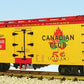 USA Trains 16384 G Canadian Club Cigars Wood Ice Reefer Car