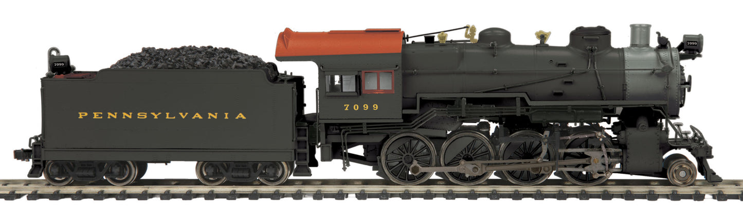 MTH 80-3241-1 HO Pennsylvania Railroad 2-8-0 H10 Steam Engine w/ P-S 3 #7099
