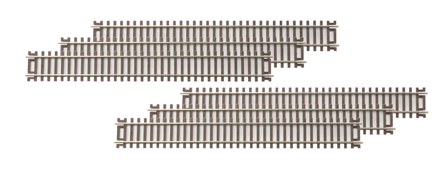 MTH 80-1002 HO 9" Straight Code 83 Track (Pack of 6)