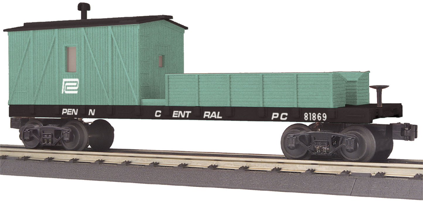 MTH 30-79488 O Penn Central Crane Tender #81869