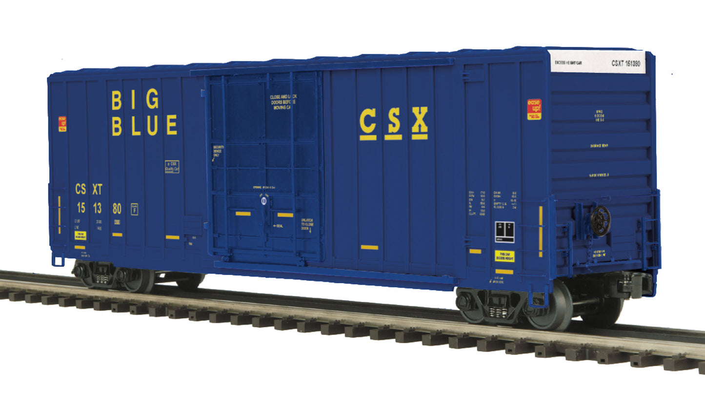 MTH 20-93650 O CSX 50' High-Cube Boxcar #151380